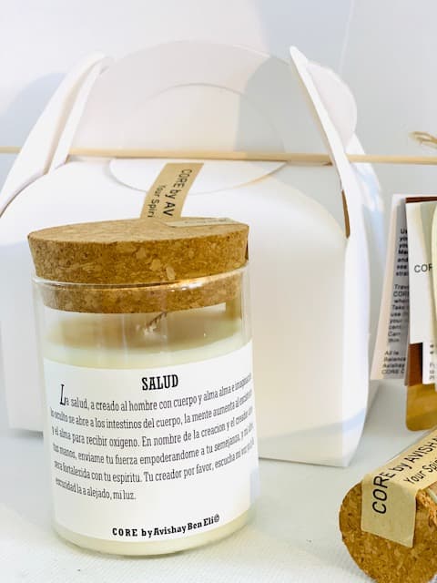 CORE Meditation Candle To Go and packaging