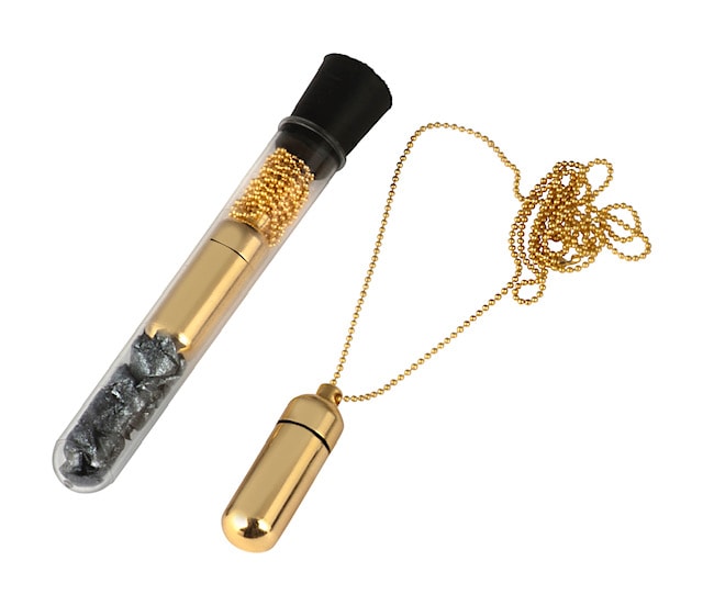 CORE Compass Necklace, Gold Tone